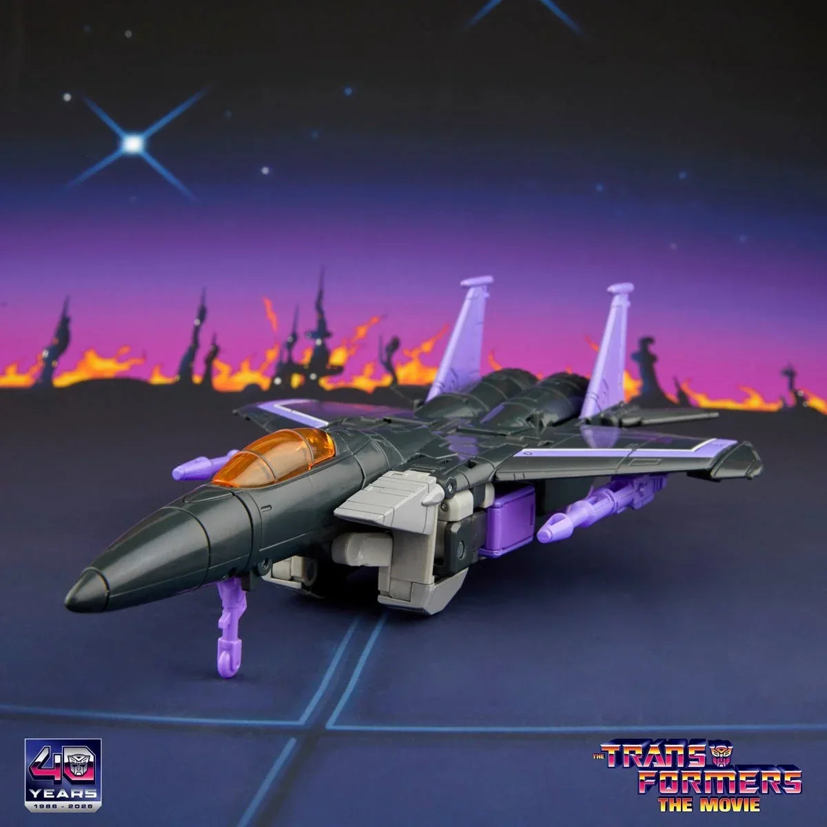 Transformers Studio Series 86 Voyager Skywarp Action Figure