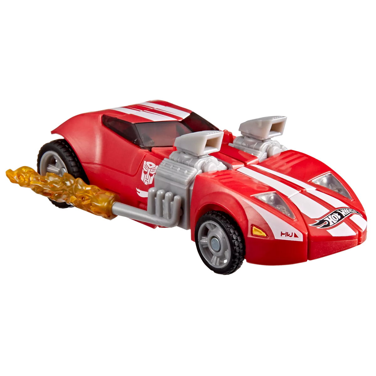 Transformers Collaborative Hot Wheels Twin Mill (Red) Action Figure