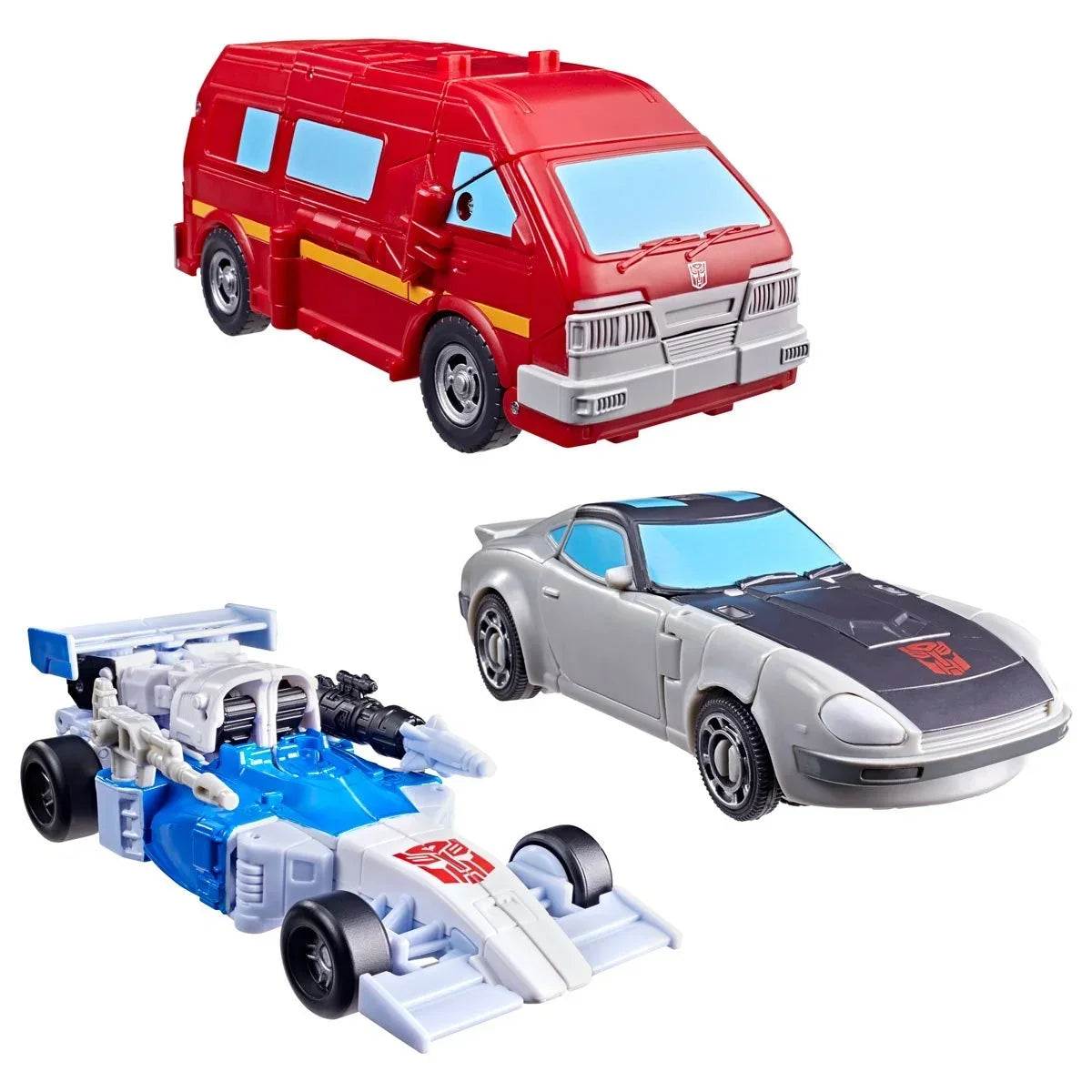 Transformers Age of the Primes Mirage, Ironhide, and Bluestreak Action Figure Set