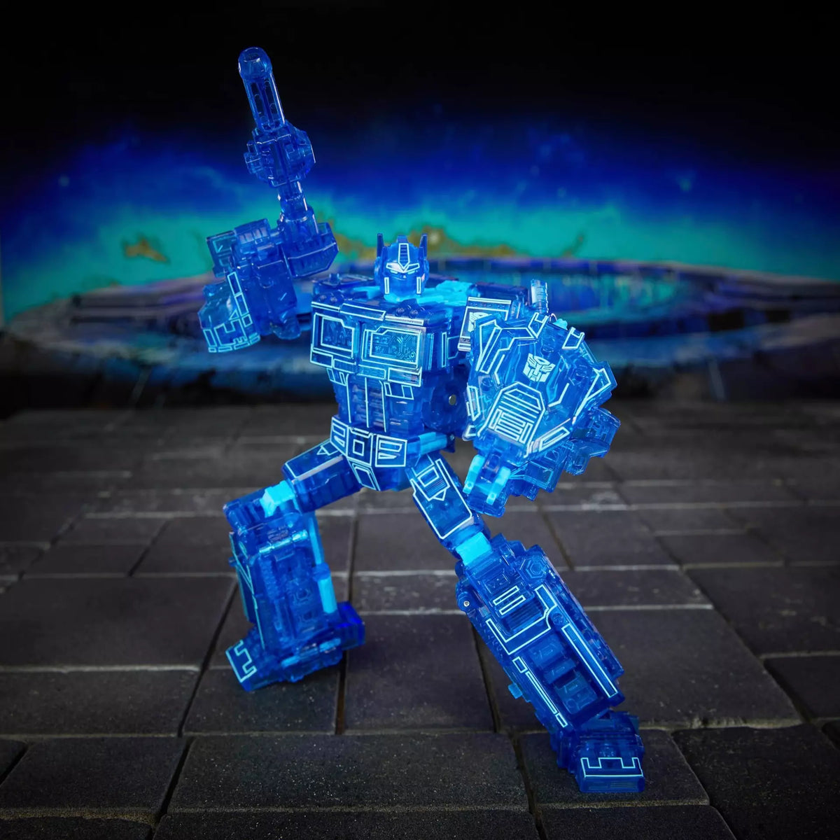 Transformers Age of the Primes Voyager Energon Optimus Prime Action Figure
