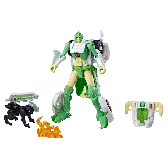 Transformers Generations War For Cybertron: Siege Deluxe Greenlight and Dazzlestrike Action Figure WFC-S15