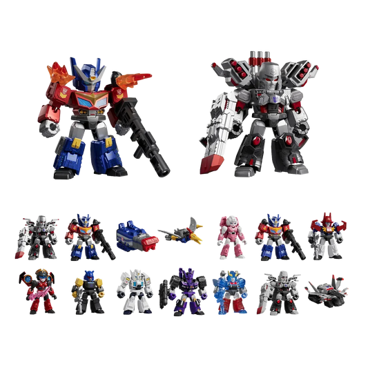Blokees Transformers Model Kits Defender Version #08 Battle Stars Mystery Box Trading Figure Set of 12