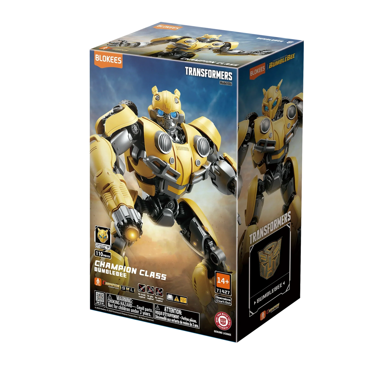 Blokees Transformers Champion Class #27 Bumblebee (Bumblebee) Model Kit